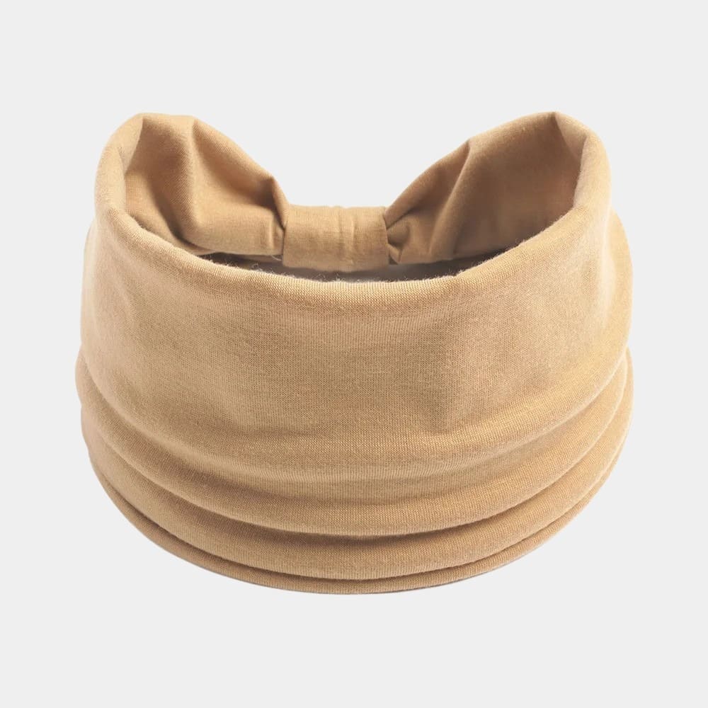 Tiana M, bandeau 100% laine beige main image 0
