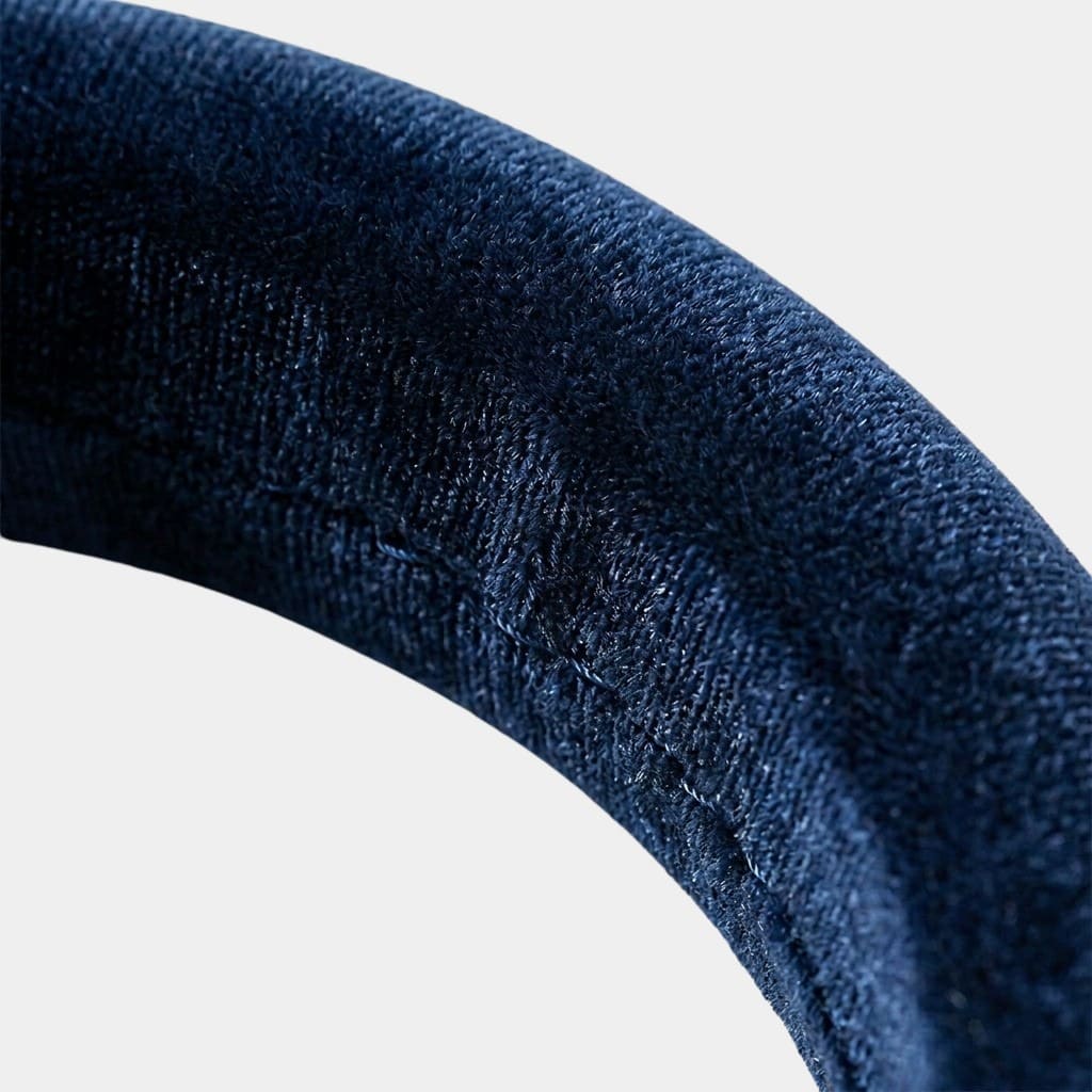 Serre-tête bleu marine en velours