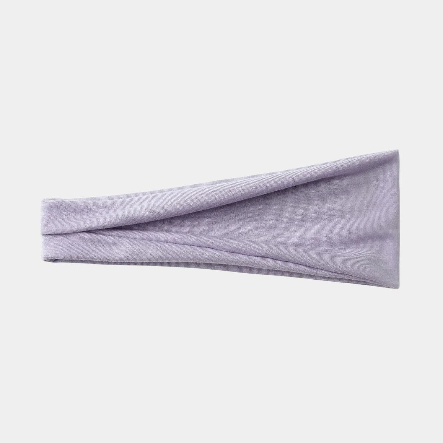 Bandeau élastique violet clair uni